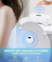 Automatic Sensing Toilet Flush Device